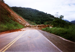 Queda de barreira em 1996