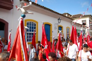 Festa do Divino - Procissão das bandeiras - Foto: Ricardo Gaspar