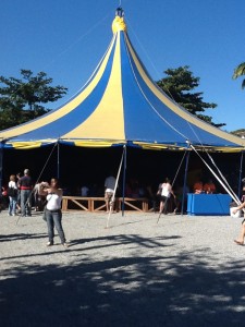 Flipinha. Tenda da flipinha em edição 2012