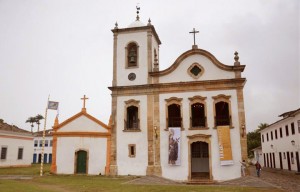 Igreja de Santa Rita, cartão postal de Paraty