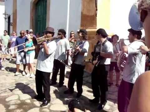 Orleans Street Jazz Band pelas ruas de Paraty