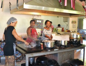 Cozinheiras do Restaurante do Quilombo