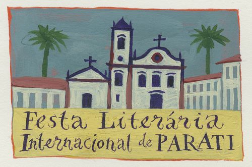 Flip 2003 e 2004 - Cartaz da 1ª Festa Literária Internacional de Paraty