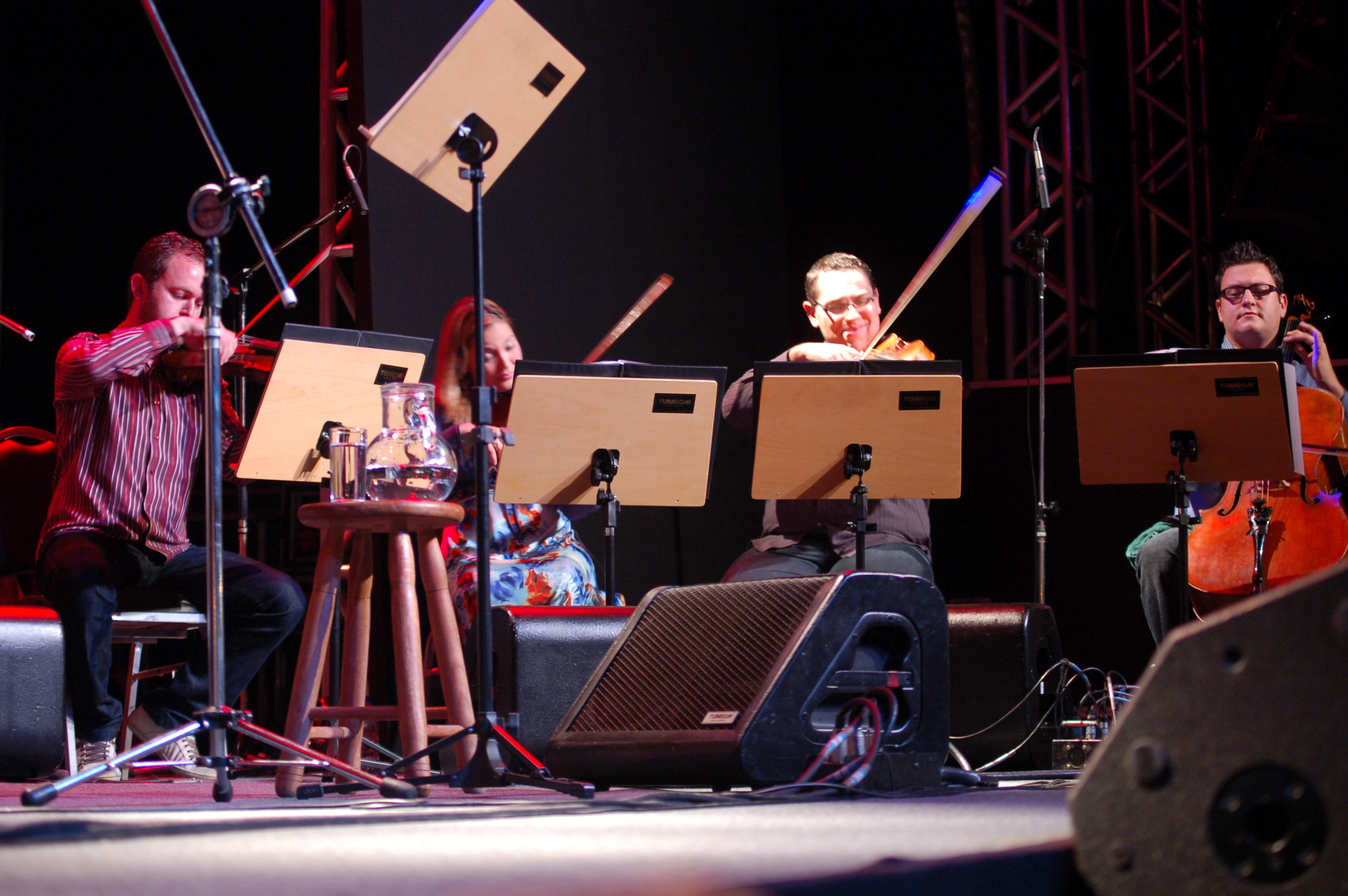 Show de abertura na FLIP 2010 – Quarteto de Cordas
